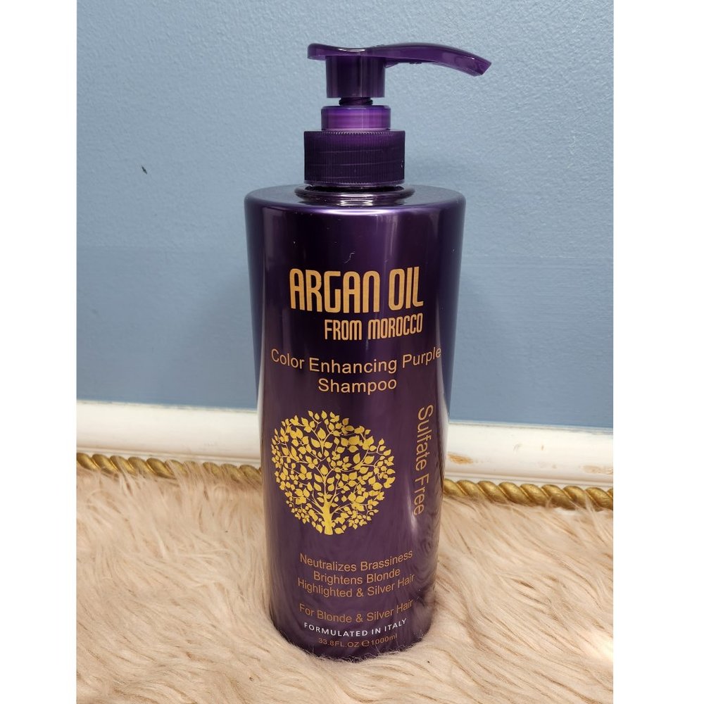 NWOB ARGAN OIL FOR COLOR BRIGHTENS BLOND HIGHLIGHTS /SILVER HAIR